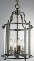 contemporary chandelier (brass) LANTERN FRAME 4AB UNITED LIGHTS