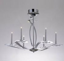 contemporary chandelier (metal) TWIST Illuminati Lighting srl