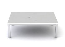 contemporary coffee table (marble top) SAVANA Swanky Design - Premium Contemporary Furniture