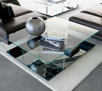 contemporary coffee table with casters 8500 by Cuno Frommherz ROLF BENZ