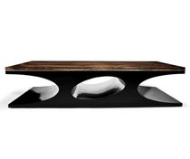 contemporary coffee table in reclaimed wood VOLCANO Hudson Furniture