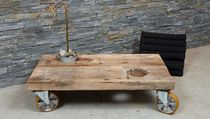 contemporary coffee table with casters BLOCK THORS DESIGN