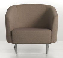 contemporary commercial armchair INMAN PARK by Eric Chan Geiger