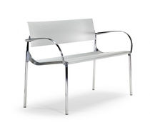 contemporary commercial bench with armrests BONITA  OFS Brands