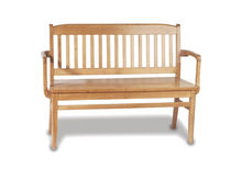 contemporary commercial bench with armrests LHBD42 BRETFORD