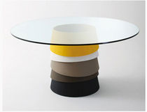 contemporary commercial coffee table LAYER 1  MSL Interiors Ltd