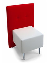 contemporary commercial fireside chair GAMMA STORE: BUBU by Gamma Design Gamma & Bross