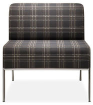 contemporary commercial fireside chair MG by Mark Goetz Stylex