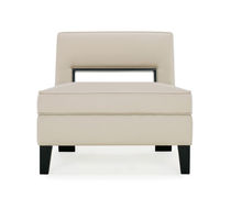contemporary commercial fireside chair BLUES LOEWENSTEIN