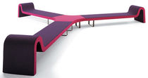 contemporary commercial modular bench HIGHWAY C by Bartoli Design SEGIS