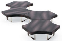 contemporary commercial modular bench HIGHWAY M by Bartoli Design SEGIS