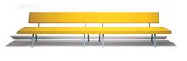 contemporary commercial modular bench NOON ADDITION KINNARPS