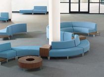 contemporary commercial modular upholstered bench CIRCA  nurture