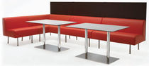 contemporary commercial modular upholstered bench TER MINUS by C.Bimbi Design SEGIS