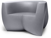 contemporary commercial polymer armchair by Frank Gehry EASY CHAIR Heller