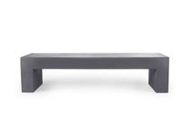 contemporary commercial polymer bench VIGNELLI BIG BENCH by Massimo Vignelli Heller