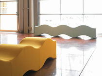 contemporary commercial upholstered bench RIPPLE� nurture