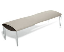 contemporary commercial upholstered bench MINIMAL ZEN: NUMA BENCH by Wunderkammer Studio Gamma & Bross