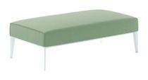 contemporary commercial upholstered bench SEAN by Jean-Marie Massaud Arper