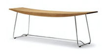 contemporary commercial wooden bench YOKO: 915.31 (2.1) Sandler Seating