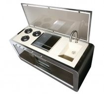 contemporary compact kitchen COOK J. Corradi