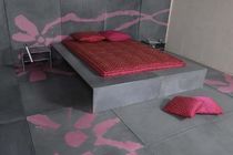 contemporary concrete double bed SPACE  COMPACT CONCRETE