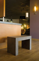 contemporary concrete sideboard table  Rocha Edition
