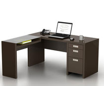 contemporary corner office desk NEW YORK SKYLINE BUSH INDUSTRIES