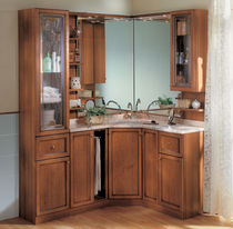 contemporary corner washbasin cabinet RIALTO   Synergie