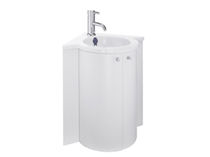 contemporary corner washbasin cabinet SAM MINI ROC Sam Vertriebs