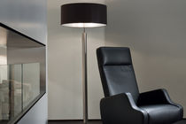 contemporary cotton floor lamp CHIC Bielefelder Werkstaetten