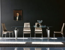 contemporary crystal table ETRO by Emanuele Zenere cattelan italia