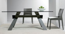 contemporary crystal table PIANA by Simonit Del Piero Bross Italia