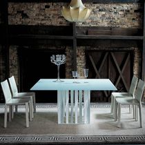 contemporary crystal table 475 BOBOLI by Rodolfo Dordoni Cassina
