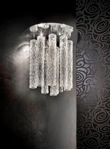 contemporary crystal wall light APL TUBI Turina Design srl