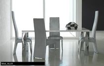 contemporary dining table ALUX by Ruggero Camilotto ELITE