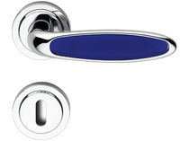 contemporary door handle DIANA M4/BLU BRC DI ROSSETTI