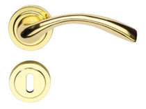 contemporary door handle KLOTHO M1 BRC DI ROSSETTI