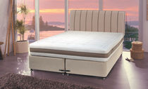 contemporary double bed with casters HARMONIZE : RENAISSANCE Dunlopillo