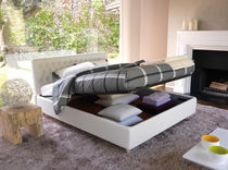 contemporary double bed with storage base DIZZY noctis
