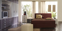 contemporary double bed ARCHIMEDE: 27 M.A.R. Mobili Arr. Rubicone