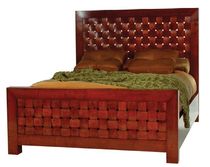 contemporary double bed BELCARA Michael Trayler Designs ltd.