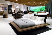 contemporary double bed in certified wood (FSC-certified) SANTOS PLATFORM environment furniture