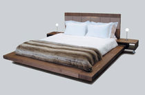 contemporary double bed with integrated bed-side table SAPHRA OCEANUS ASTRO SAXUM