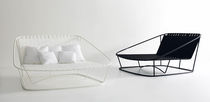 contemporary double garden sun lounger  BIG by Carlo Colombo  Arflex