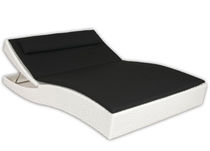 contemporary double garden sun lounger ATHURUGA Dolcefarniente