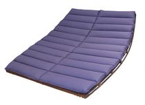 contemporary double garden sun lounger LC-10A-1 : 160x210x46 Indo Trading Premium