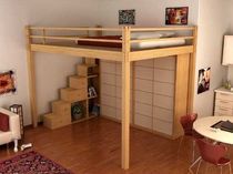 contemporary double loft bed YEN Cinius
