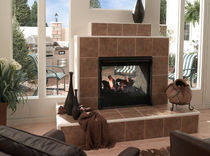 contemporary double-sided fireplace (gas closed hearth) TWILIGHT II QUADRA-FIRE