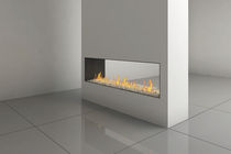 contemporary double-sided fireplace (gas closed hearth) CLEAR 150 Ortal USA